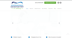 Desktop Screenshot of pediatricdentistryofalbany.com